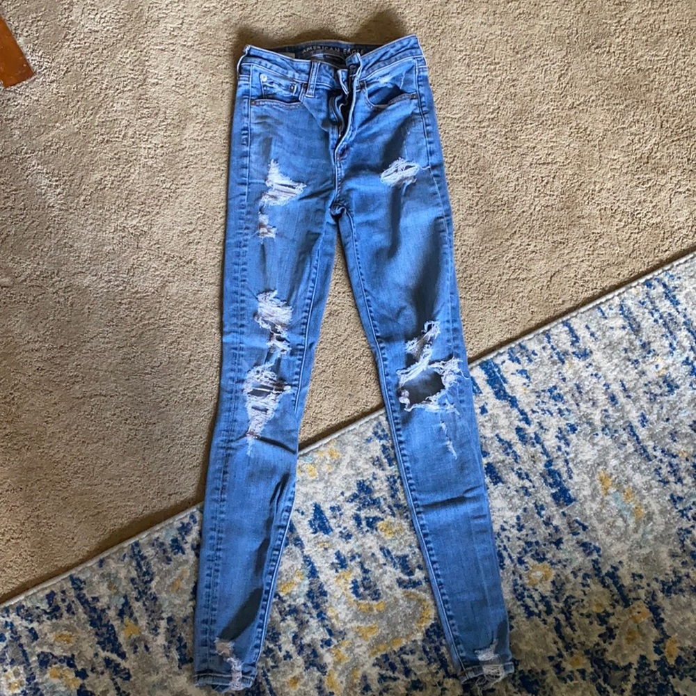 American Eagle Super Hi-Rise Jegging
